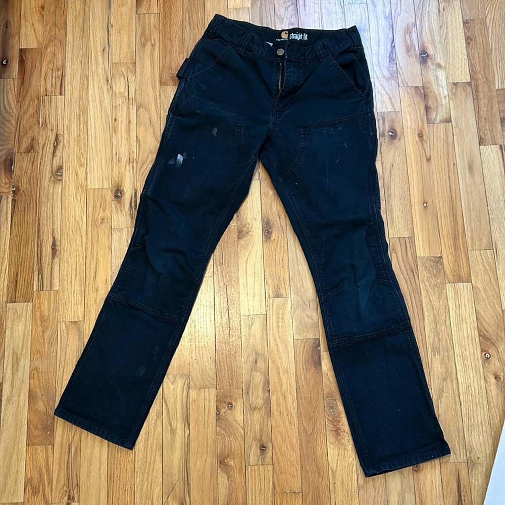 Carhartt straight fit double knee work pants